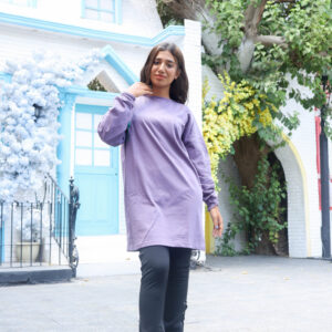 تشيرت مطبوع موف فاتح