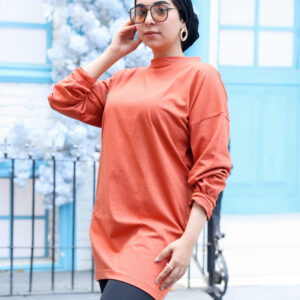 سويتشيرت مطبوع اورانج