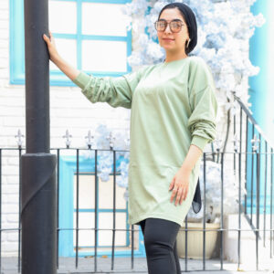 سويتشيرت مطبوع مينت