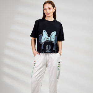 تشيرت ميكي اسود